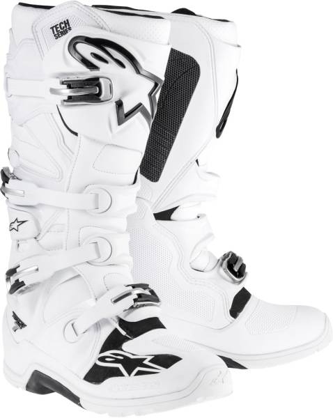 ALPINESTARS - TECH 7 ENDURO BOOTS WHITE SZ 07 - Image 1