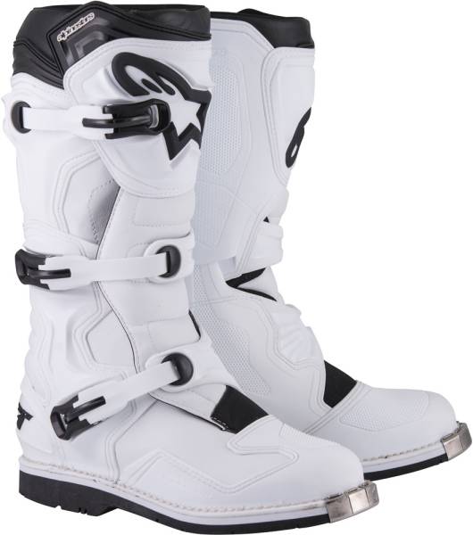 ALPINESTARS - TECH 1 BOOTS WHITE SZ 05 - Image 1