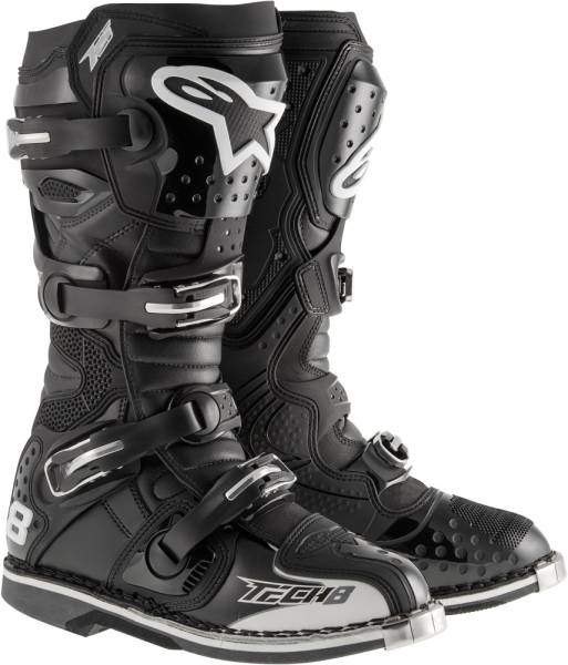 ALPINESTARS - TECH 8 RS BOOTS BLACK SZ 05 - Image 1