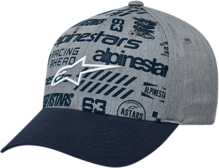 ALPINESTARS - CHAOS HAT O/S GREY HEATHER - Image 1