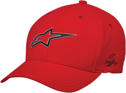 ALPINESTARS - AGELESS WP TECH HAT RED LG/XL - Image 1