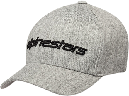 ALPINESTARS - LINEAR HAT GREY HEATHER/BLACK LG/XL - Image 1