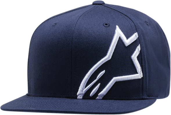 ALPINESTARS - CORP SNAP HAT NAVY/WHITE ONE SIZE - Image 1