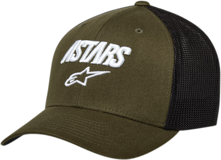 ALPINESTARS - ANGLE STRETCH MESH HAT MILITARY/BLACK LG/XL - Image 1