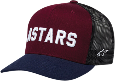 ALPINESTARS - WELL SAID TRUCKER BURGUNDY O/S - Image 1