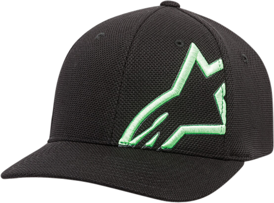 ALPINESTARS - CORP SHIFT MOCK MESH HAT BLACK/GREEN LG/XL - Image 1