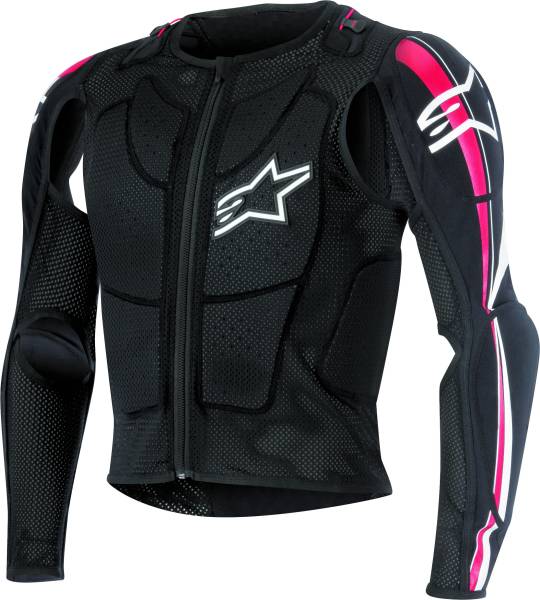 ALPINESTARS - BIONIC PLUS JACKET BLACK/RED/WHITE 2X - Image 1