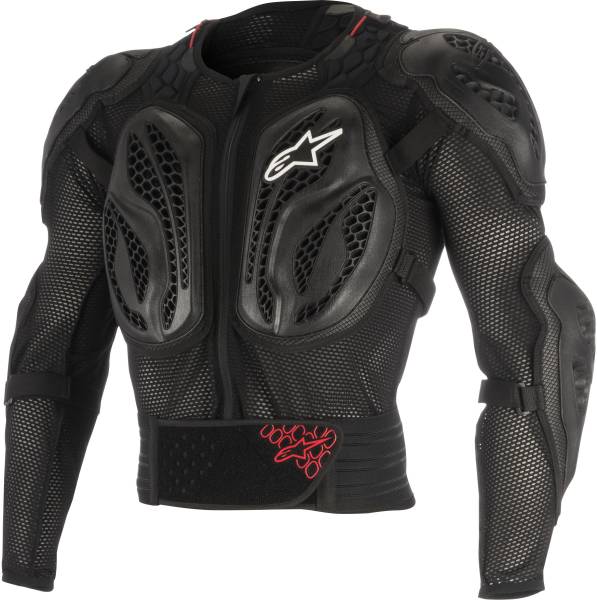 ALPINESTARS - YOUTH BIONIC ACTION JACKET BLACK/RED SM/MD - Image 1