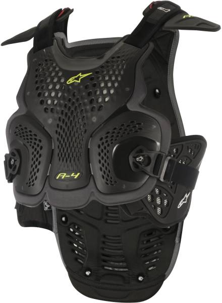 ALPINESTARS - A-4 CHEST PROTECTOR BLACK/ANTHRACITE XS/SM - Image 1