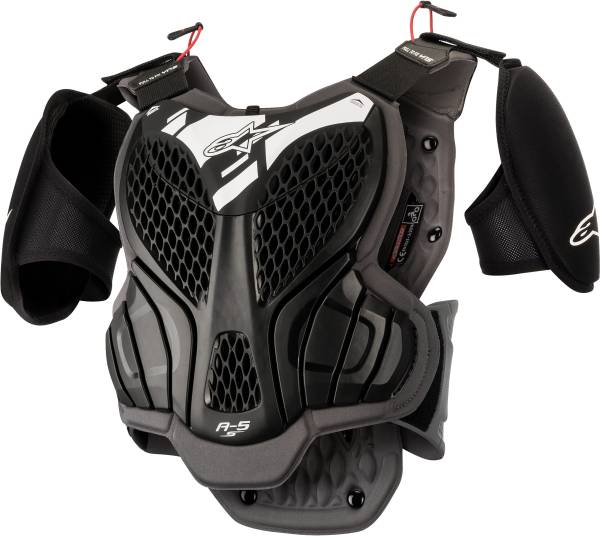 ALPINESTARS - YOUTH A-5 S BODY ARMOR BLACK/COOL GREY YS/YM - Image 1