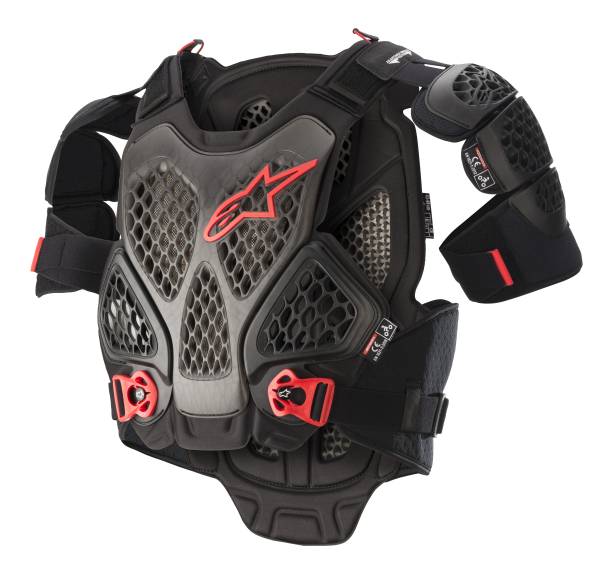 ALPINESTARS - A-6 CHEST PROTECTOR BLACK/ANTHRACITE XS/SM - Image 1