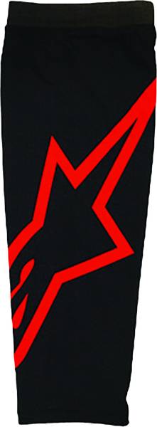 ALPINESTARS - KNEE SLEEVE BLACK/RED SM/MD - Image 1