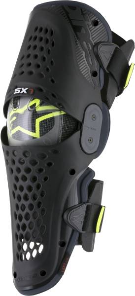 ALPINESTARS - SX-1 KNEE GUARDS BLACK/ANTHRACITE SM/MD - Image 1