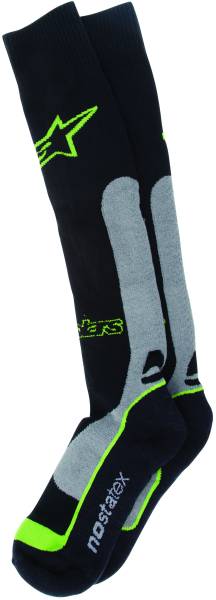 ALPINESTARS - PRO COOLMAX SOCKS GREEN SM-MD - Image 1