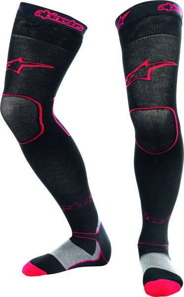 ALPINESTARS - LONG MX SOCKS RED SM-MD - Image 1