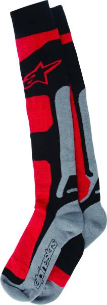 ALPINESTARS - TECH COOLMAX SOCKS RED SM-MD - Image 1