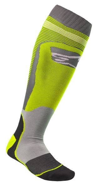 ALPINESTARS - MX PLUS-1 SOCKS YELLOW FLUO/ SMALL - Image 1