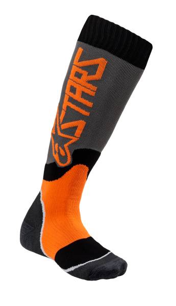 ALPINESTARS - MX PLUS-2 SOCKS COOL GREY LARGE - Image 1