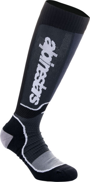 ALPINESTARS - MX PLUS SOCKS BLACK/WHITE SM - Image 1