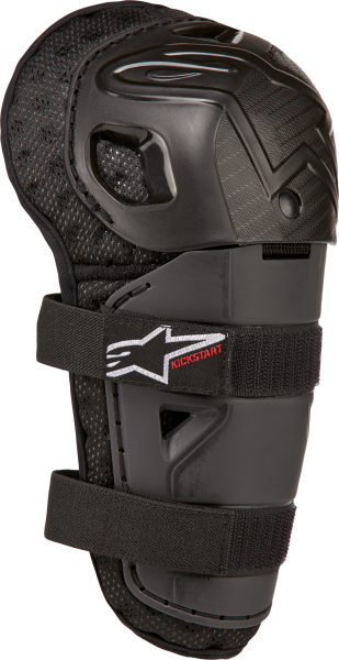 ALPINESTARS - BIONIC ACTION KICKSTART KNEE GUARD BLACK/RED - Image 1