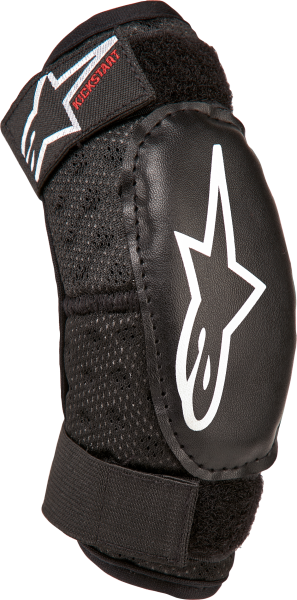 ALPINESTARS - BIONIC ACTION KICKSTART ELBOW GUARD BLACK/RED SZ 7/9 YEARS - Image 1