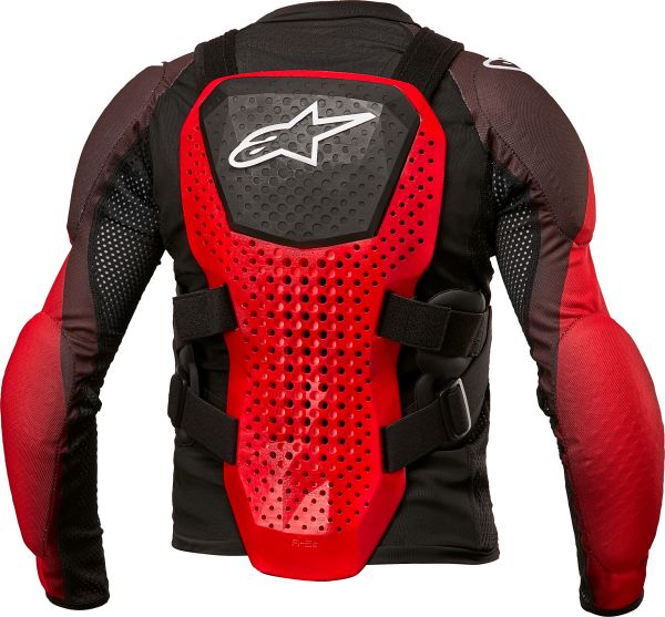 ALPINESTARS - BIONIC TECH YOUTH PROTECTION JACKET BLK/WHT/RED LG/XL - Image 1