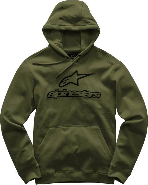 ALPINESTARS - ALWAYS FLEECE HOODY 2XL (MILITARY) - Image 1