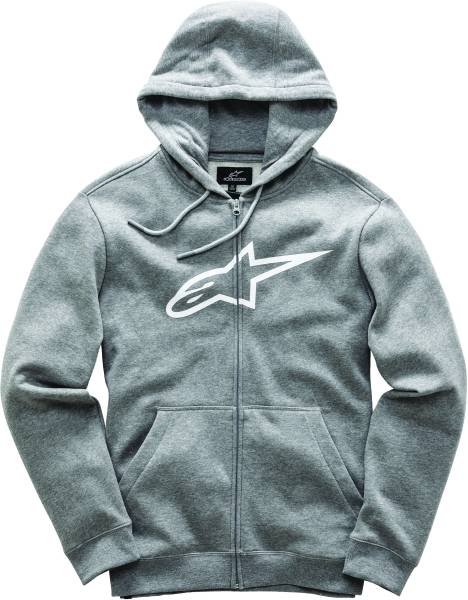 ALPINESTARS - AGELESS FLEECE HOODIE GREY LG - Image 1