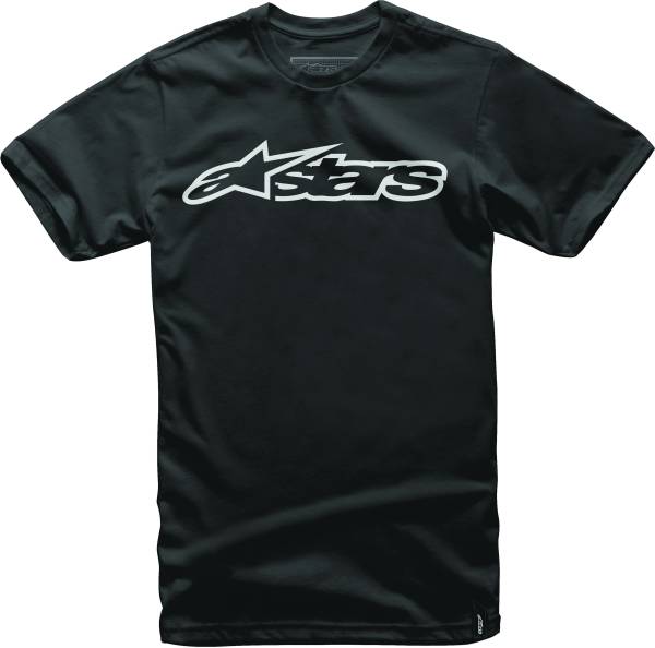 ALPINESTARS - BLAZE TEE BLACK/WHITE 2X - Image 1