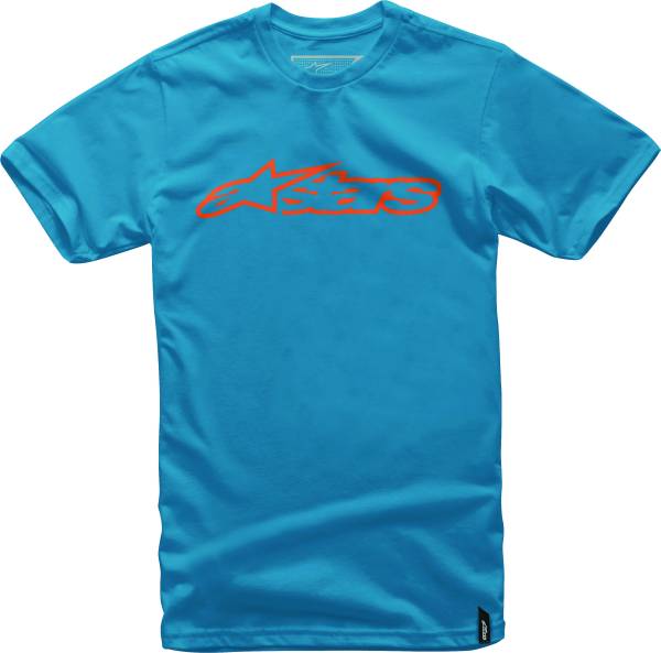 ALPINESTARS - BLAZE TEE TURQUOISE/ORANGE 2X - Image 1