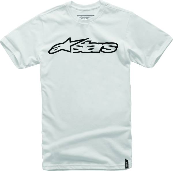 ALPINESTARS - BLAZE TEE WHITE/BLACK 2X - Image 1