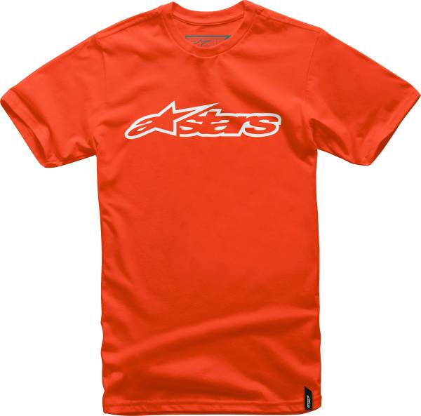 ALPINESTARS - BLAZE TEE ORANGE/WHITE 2X - Image 1