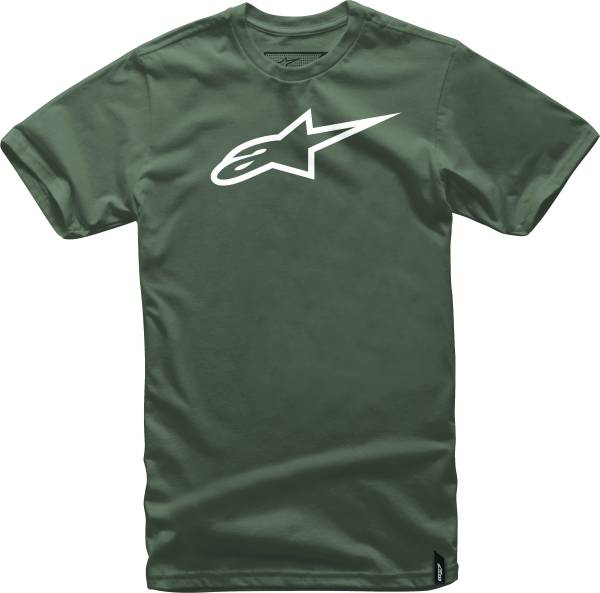 ALPINESTARS - AGELESS TEE MILITARY/WHITE 2X - Image 1