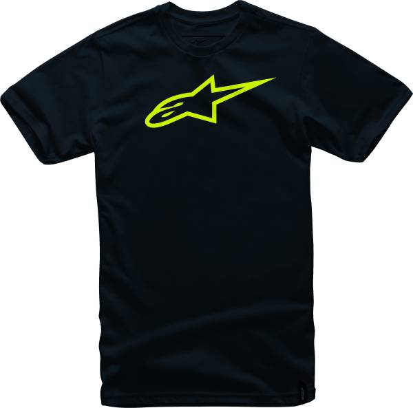 ALPINESTARS - AGELESS TEE BLACK/YELLOW 2X - Image 1