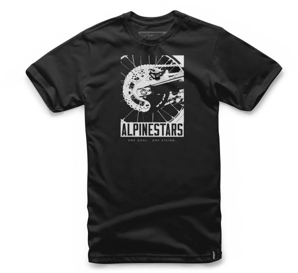 ALPINESTARS - SPOKER TEE BLACK 2X - Image 1