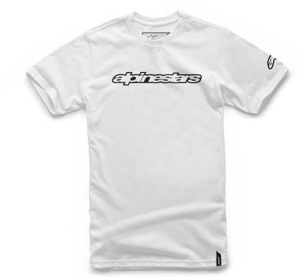 ALPINESTARS - WORDMARK TEE WHITE 2X WHITE 2XL - Image 1