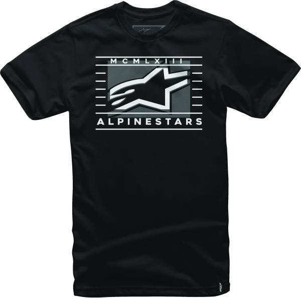 ALPINESTARS - TIME TEE BLACK 2X - Image 1