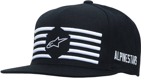 ALPINESTARS - PRESSURE SNAPBACK HAT (BLACK) - Image 1