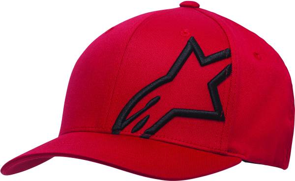 ALPINESTARS - CORPORATE SHIFT 2 HAT RED/BLACK LG/XL - Image 1