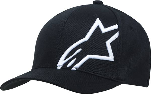 ALPINESTARS - CORPORATE SHIFT 2 HAT BLACK/WHITE LG/XL - Image 1