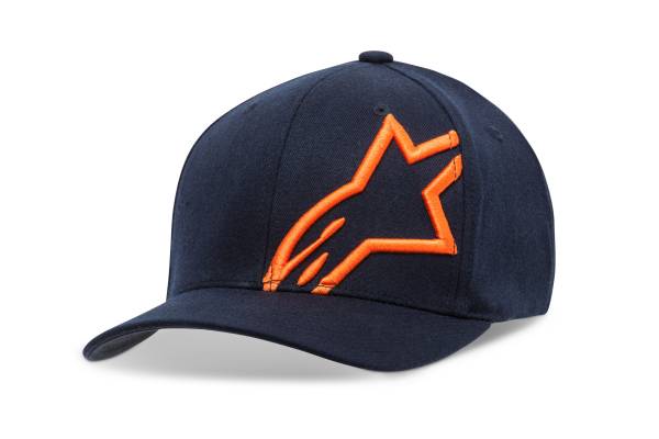 ALPINESTARS - CORPORATE SHIFT 2 HAT NAVY/ORANGE LG/XL - Image 1