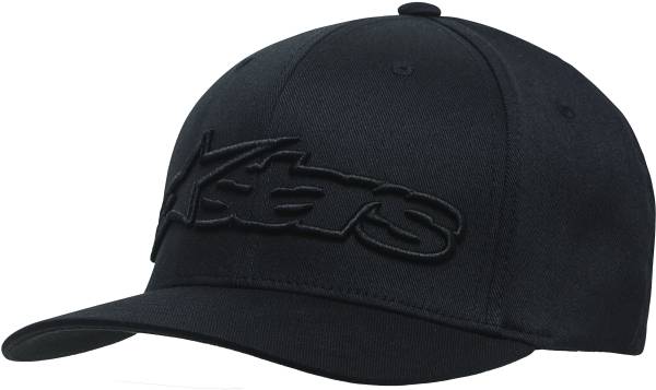 ALPINESTARS - BLAZE FLEXFIT HAT BLACK/BLACK LG/XL - Image 1