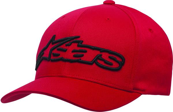 ALPINESTARS - BLAZE FLEXFIT HAT RED/BLACK LG/XL - Image 1