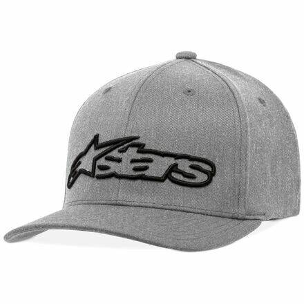 ALPINESTARS - BLAZE FLEXFIT HAT HEATHER GREY/BLACK LG/XL - Image 1