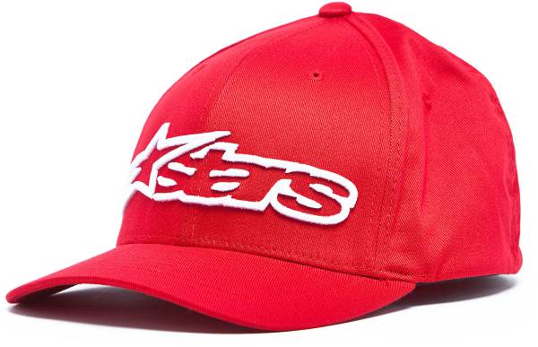 ALPINESTARS - BLAZE FLEXFIT HAT RED/WHITE LG/XL - Image 1