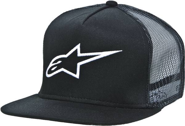 ALPINESTARS - CORPORATE TRUCKER HAT BLACK - Image 1