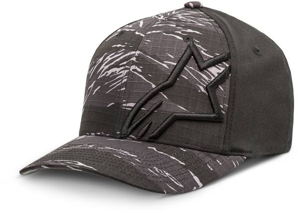 ALPINESTARS - CORPORATE CAMO HAT CHARCOAL L/XL - Image 1