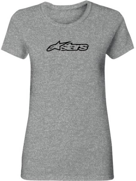 ALPINESTARS - WOMENS BLAZE TEE GREY HEATHER 2X - Image 1