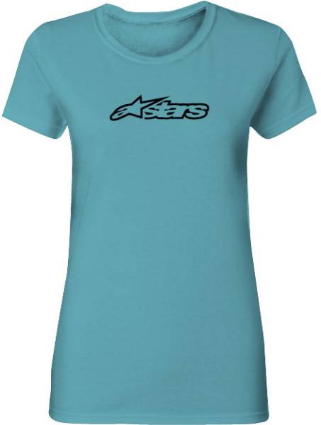 ALPINESTARS - WOMENS BLAZE TEE TAHITI BLUE 2X - Image 1