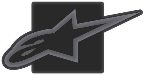 ALPINESTARS - TOW HITCH BLACK/CHARCOAL - Image 1